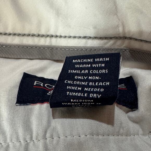 Roundtree & Yorke SZ 42 Casual Shorts Classic Fit Flat Front 9" Inseam Zip-Fly - Picture 6 of 6